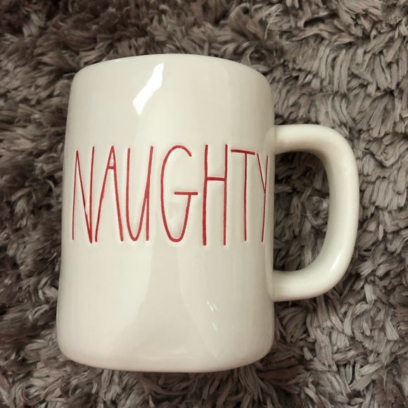🎄SUPER RARE 🎅🏻 Rae Dunn NAUGHTY NICE Mug - Picture 1 of 4